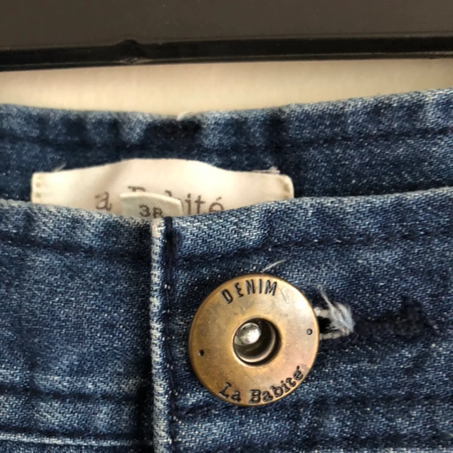 La Babité Wide Leg Denim Jeans image indicator(5)