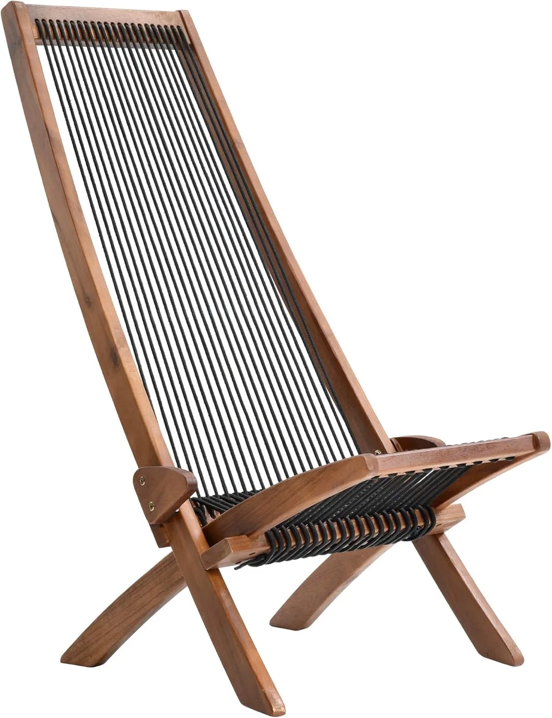 Wooden Folding Lounge Chair (ikea) SET OF 2 thumbnail