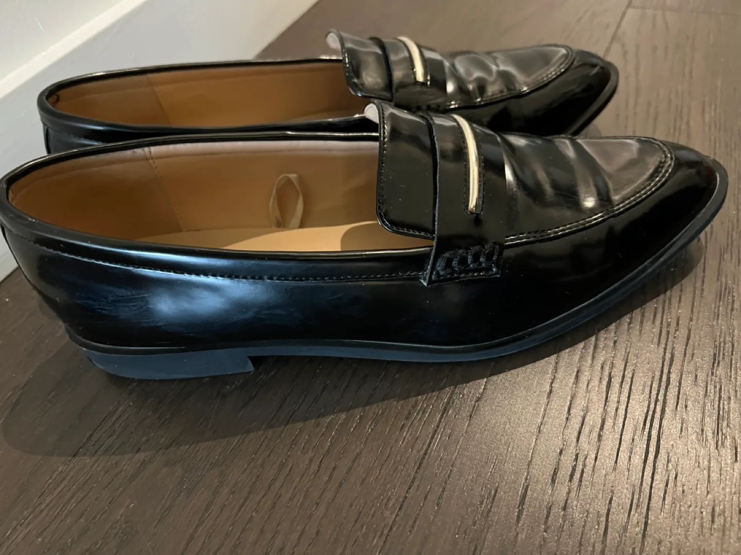 Black Patent Leather Loafers image indicator(5)