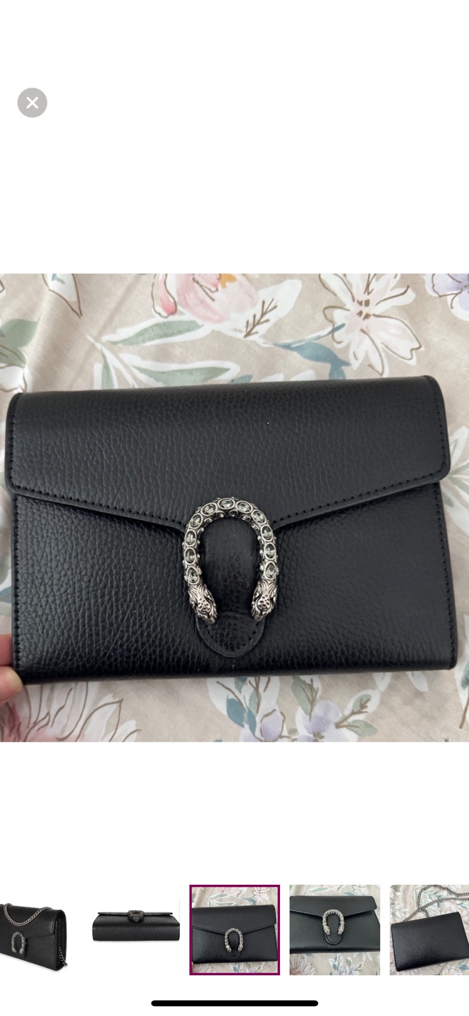Gucci Dionysus Leather Chain Wallet - photo 5
