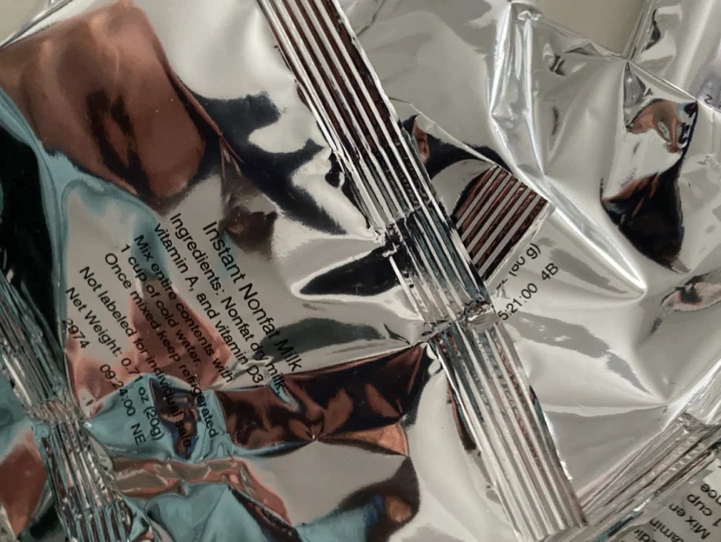 Bulk Instant Nonfat Dry Milk Packets #freecycle image indicator(3)