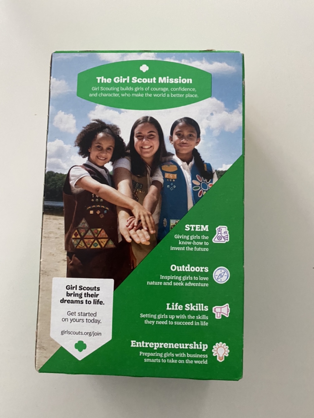 Sealed Girl Scout Thin Mints Cookies - Box of 9oz #freecycle - photo 2