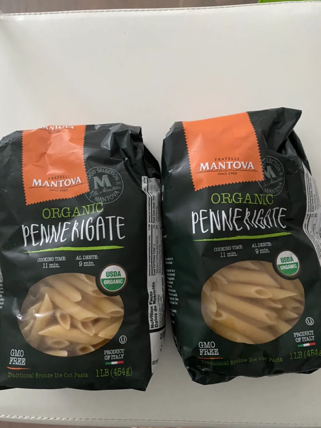 #freecycle 2 Bags Fratelli Mantova Organic Penne Rigate thumbnail