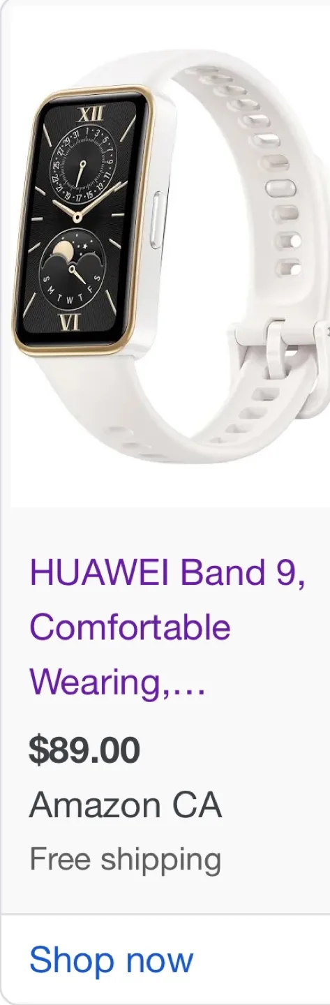 Huawei Band 9 Fitness Watch - White image indicator(4)