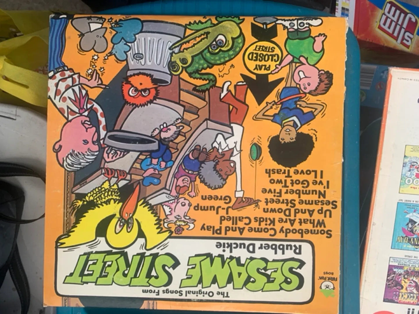 Vintage Sesame Street Record Album thumbnail