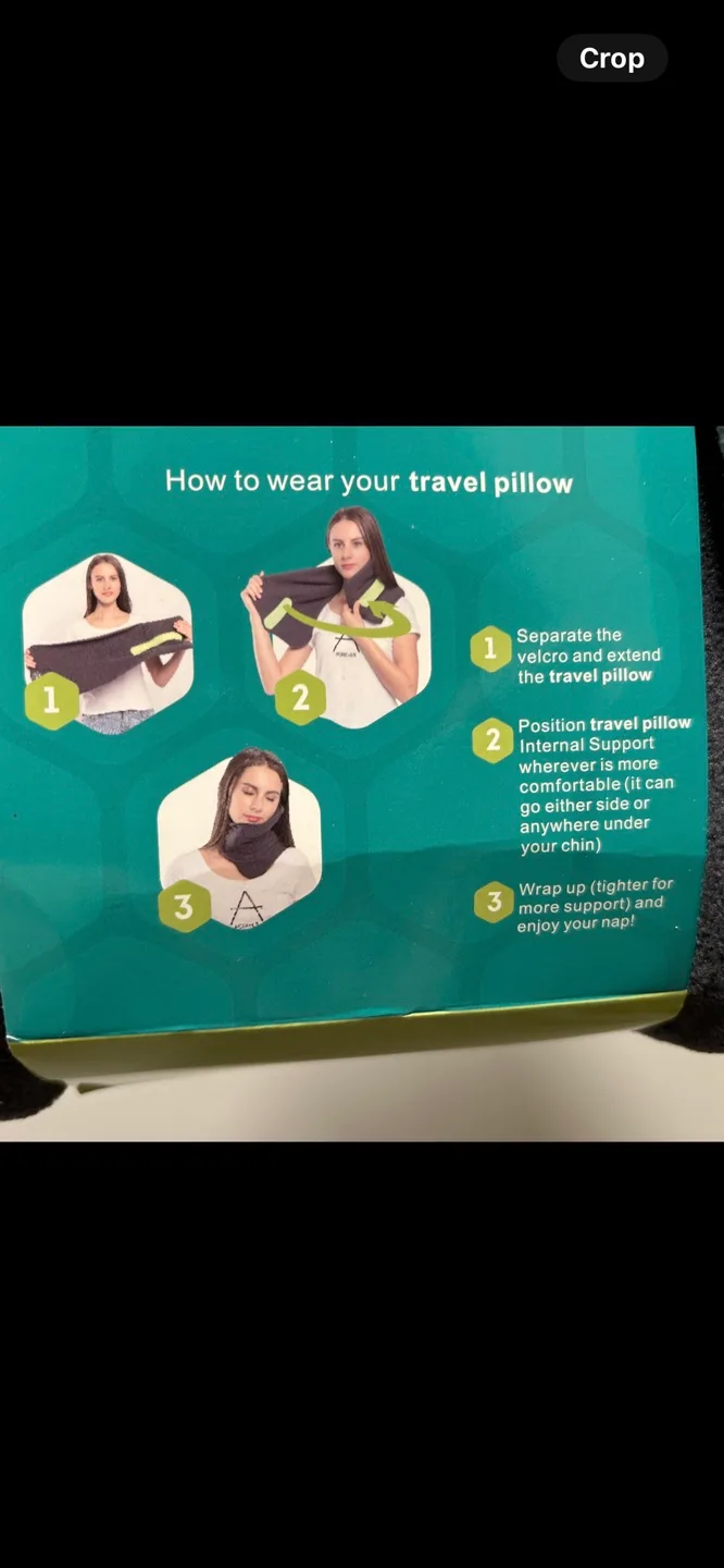 New Travel Pillow - Ergonomic Neck Support image indicator(3)