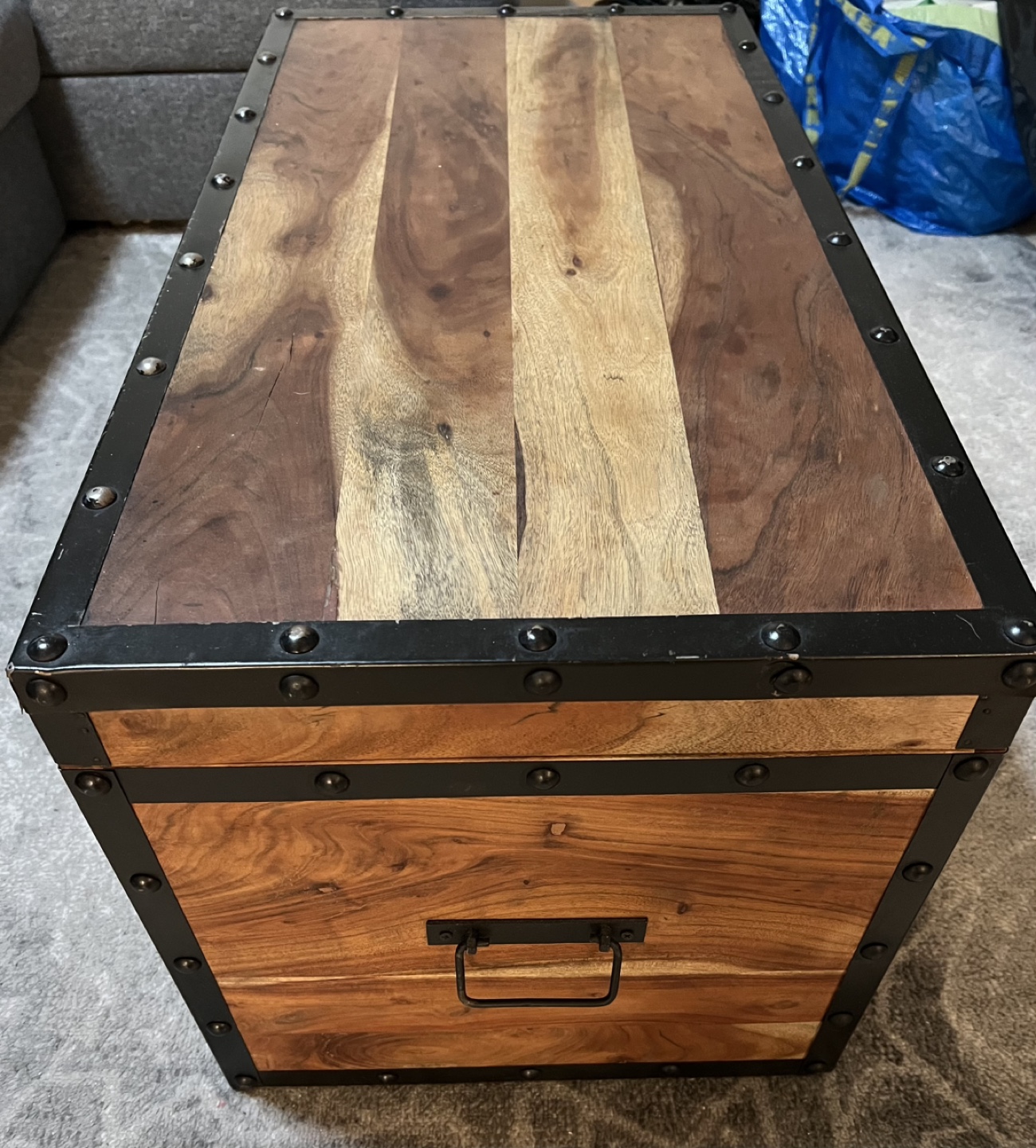 Trunk Table Large Capacity Storage Coffee Table