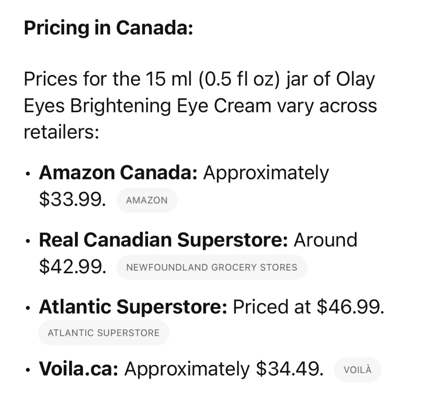 Olay Eyes Brightening Eye Cream 15ml image indicator(2)