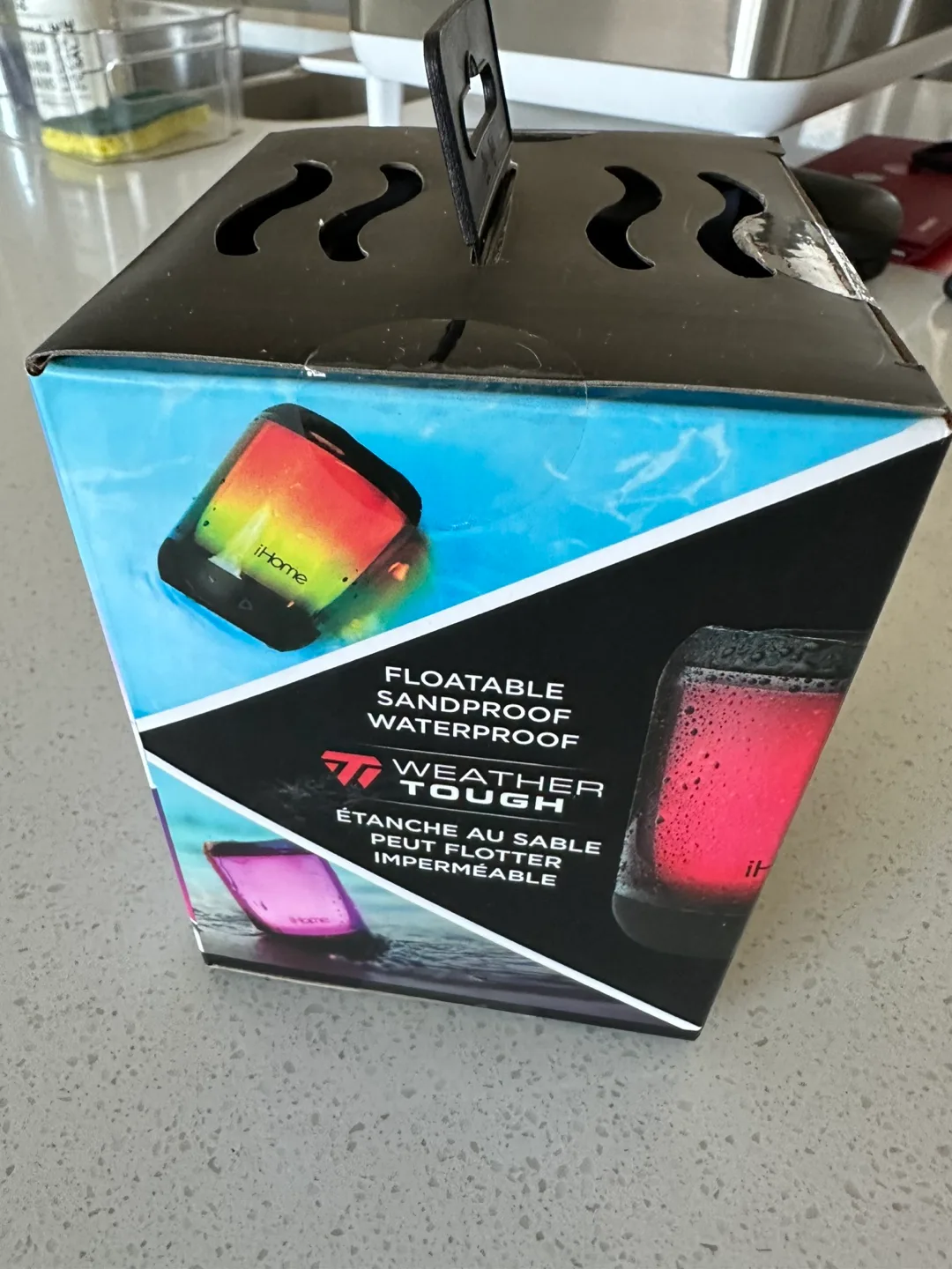 iHome Playglow Mini Bluetooth Speaker - Weather Tough image indicator(2)