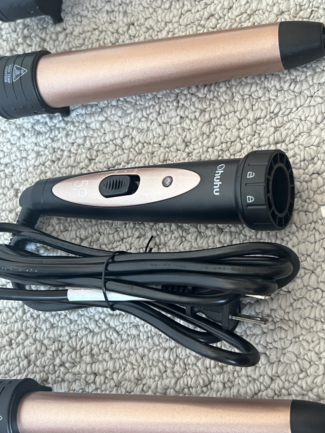 Ohhuhu 5-in-1 Curling Wand Set - photo 2