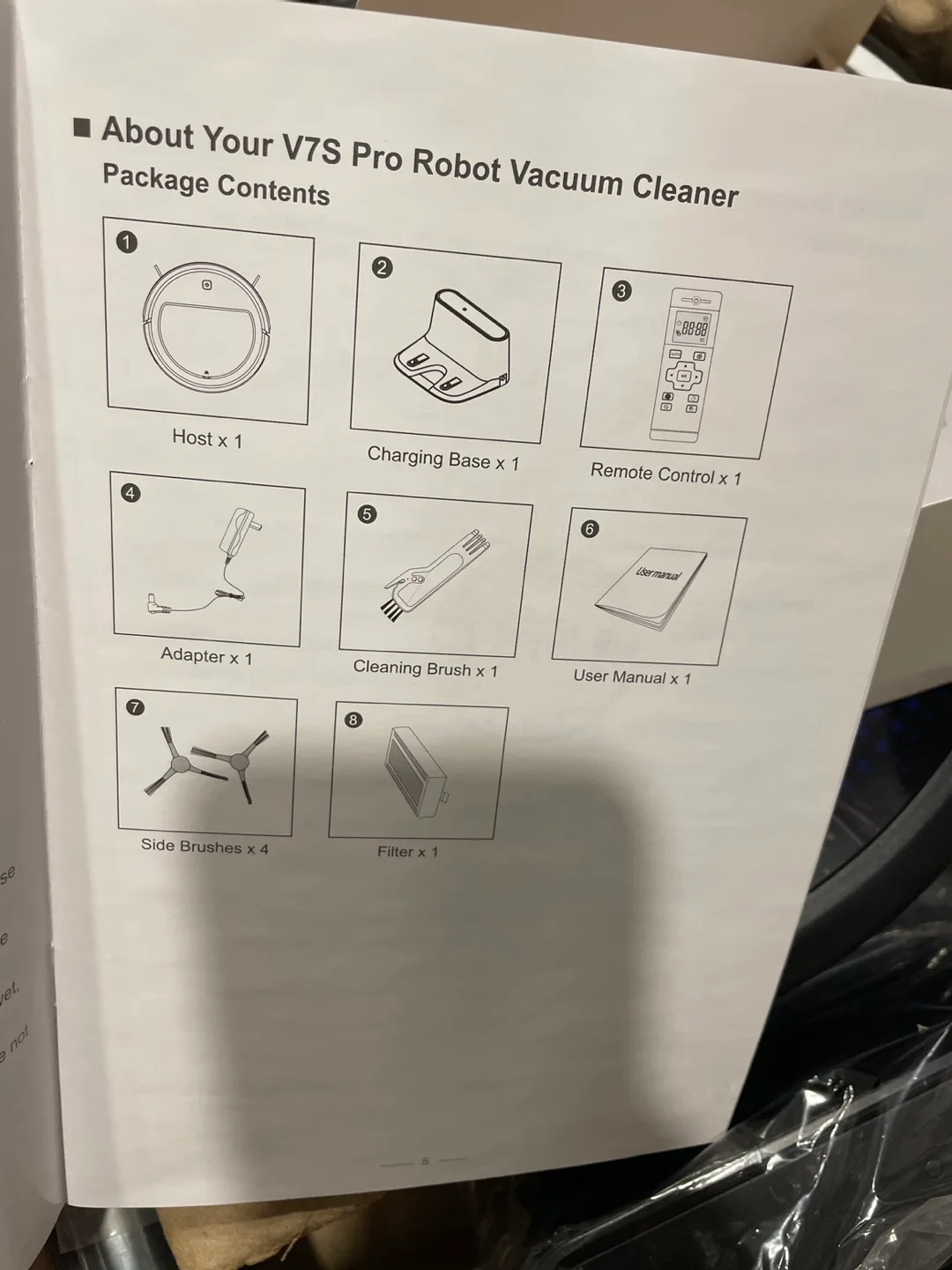 Robit V7S Pro Robot Vacuum Cleaner - Brand New in Box image indicator(3)