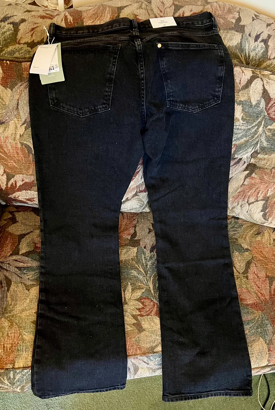 H&M Black Flare Jeans - Size W34 L32 image indicator(5)