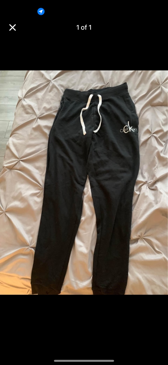 Calvin Klein Black joggers - NEW