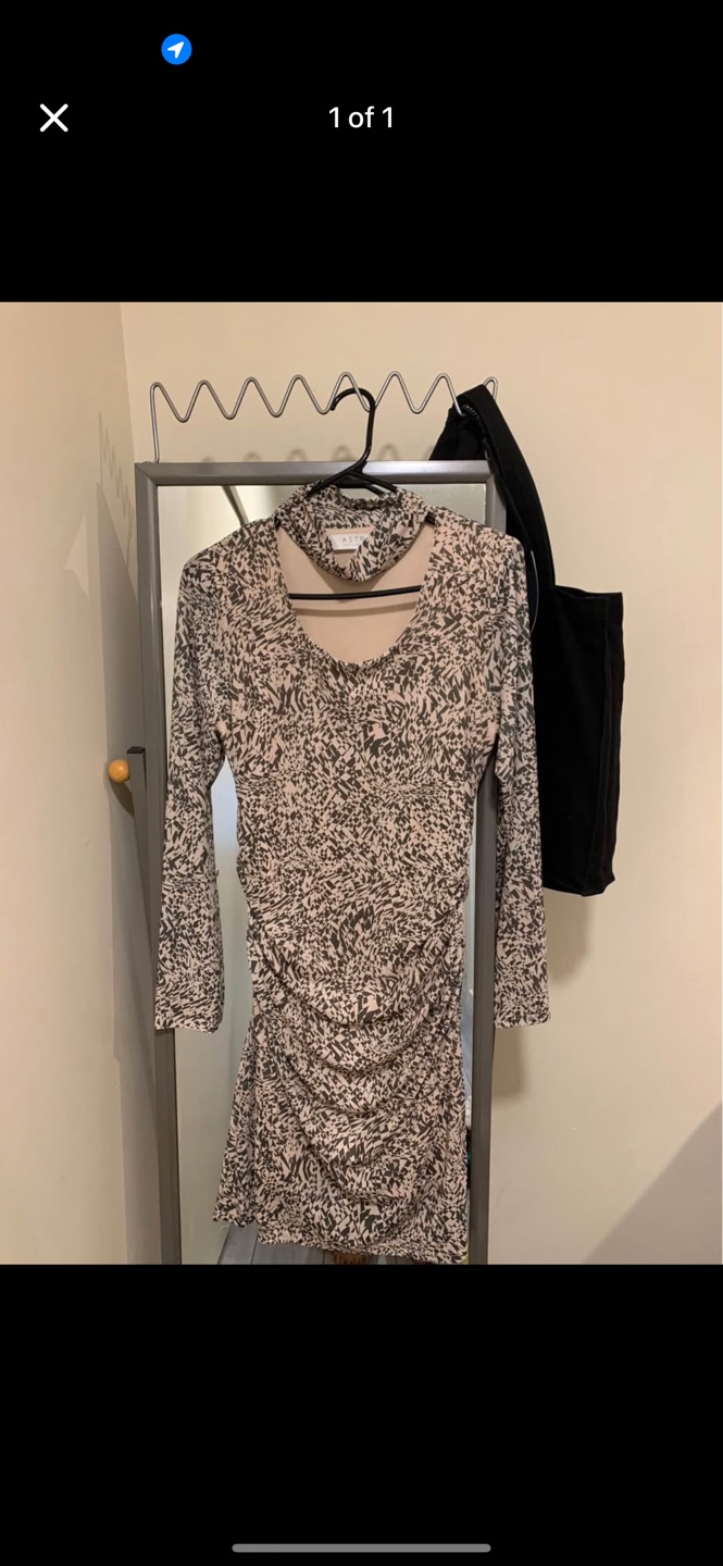 Abstract Print Mini Dress - half price! - photo 2