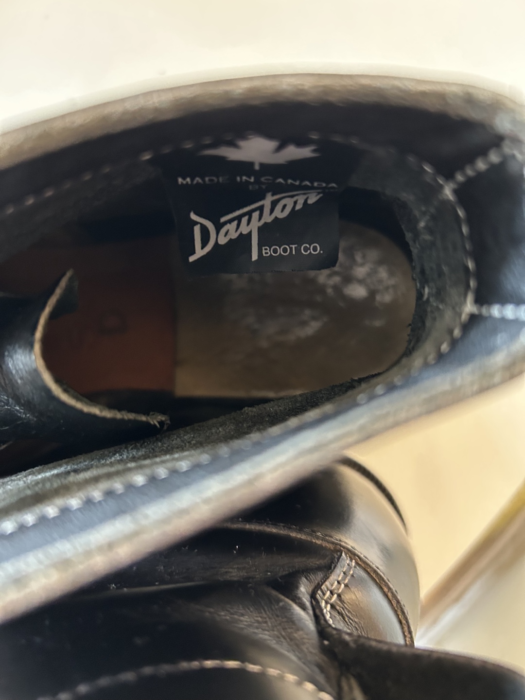 Dayton Boots Co. Black Leather Boots - photo 4