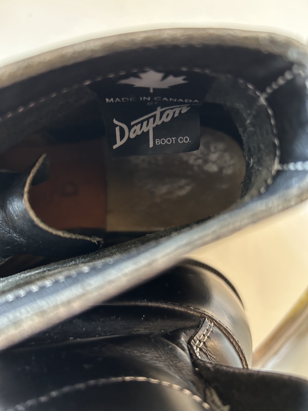 Dayton Boots Co. Black Leather Boots - photo 5