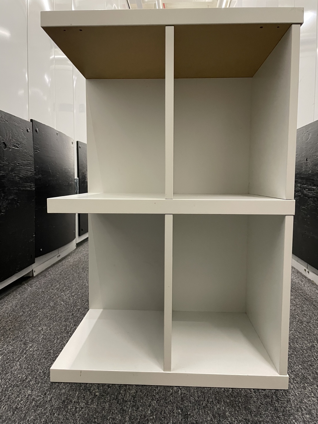 White Computer Desk with Storage - photo 3