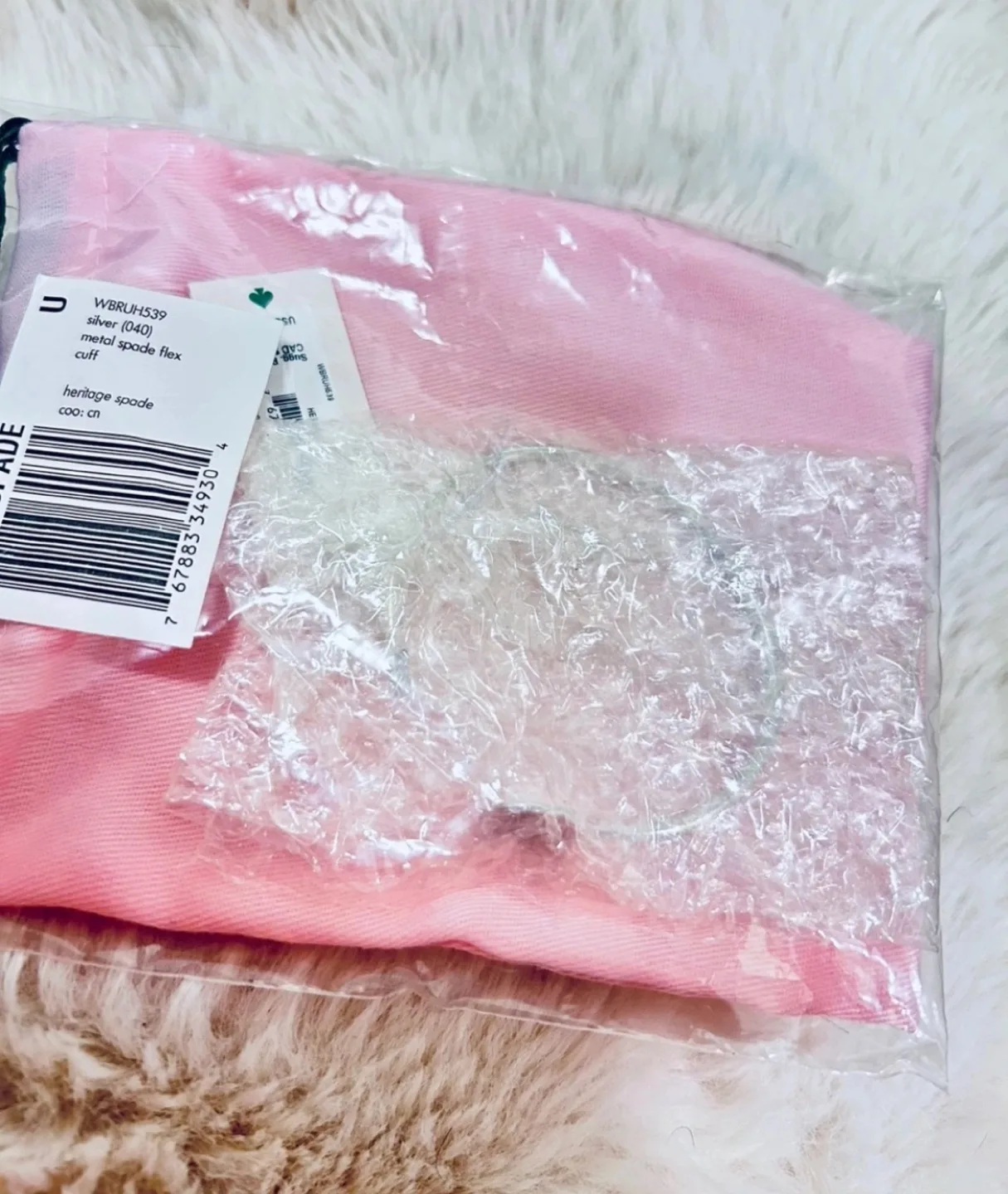 🍓 BRAND NEW! KATE SPADE Cuff Bracelet w/dustbag image indicator(4)