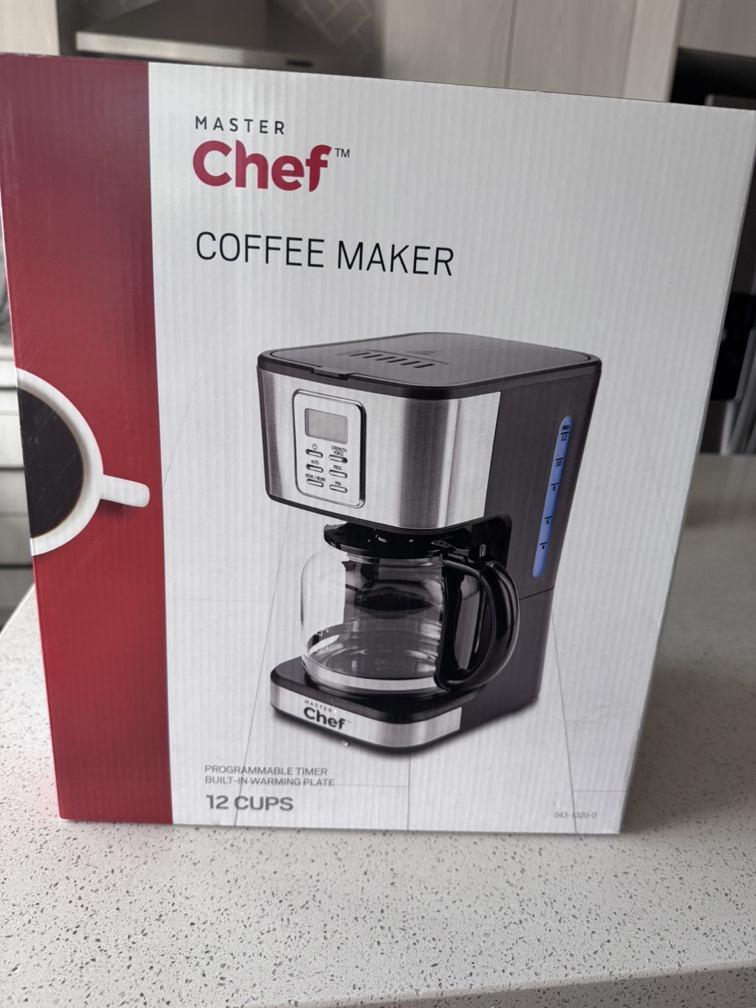 Master Chef 12-Cup Programmable Coffee Maker