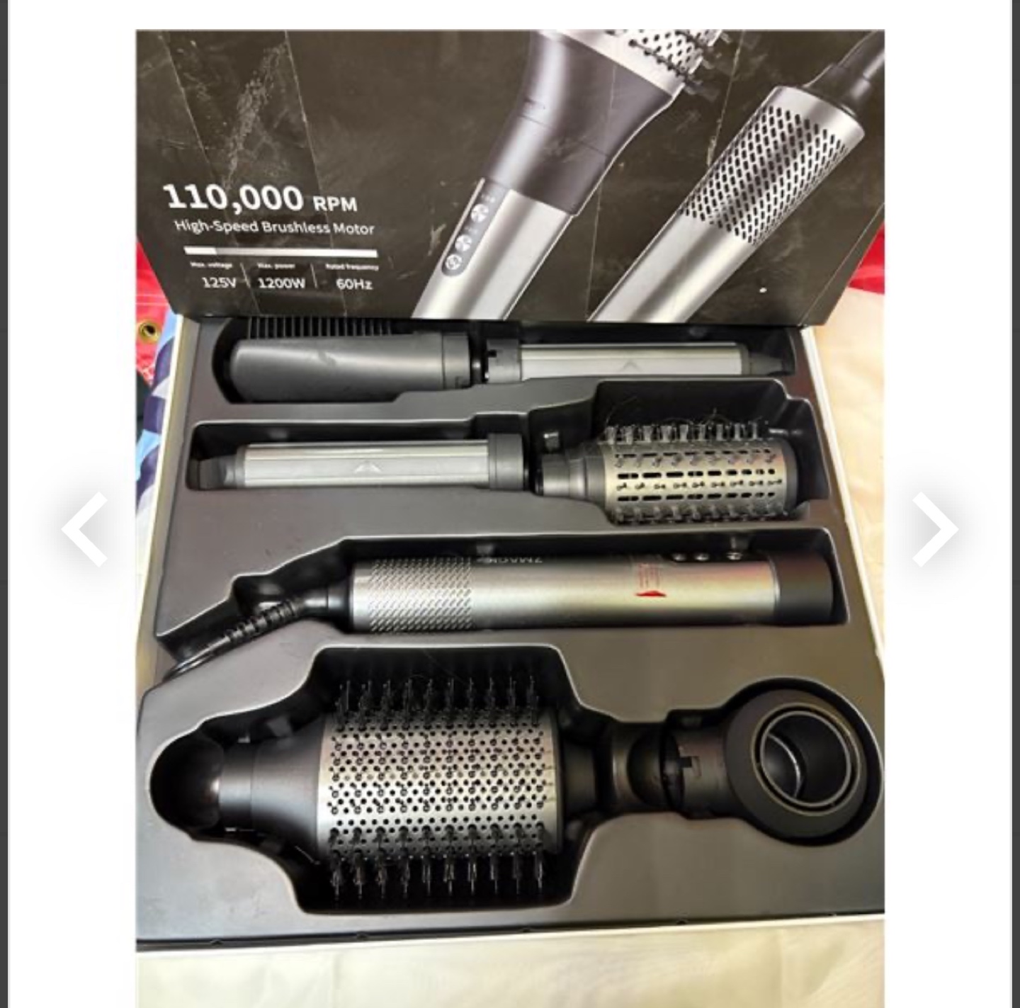 7Magic HB-800 High-Speed Hair Dryer Brush 6 in 1 Air Styler - photo 2