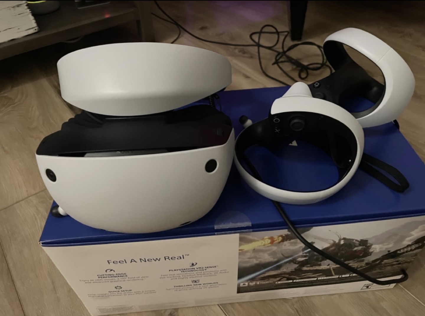 PlayStation VR2 Headset and Controllers