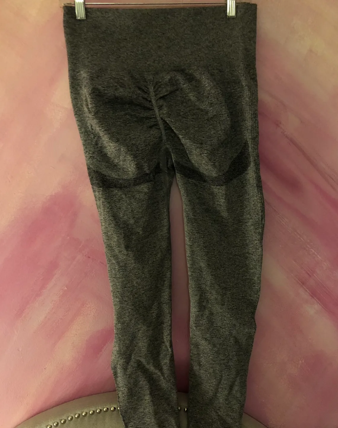 Gray Seamless Workout Leggings - #freecycle image indicator(2)
