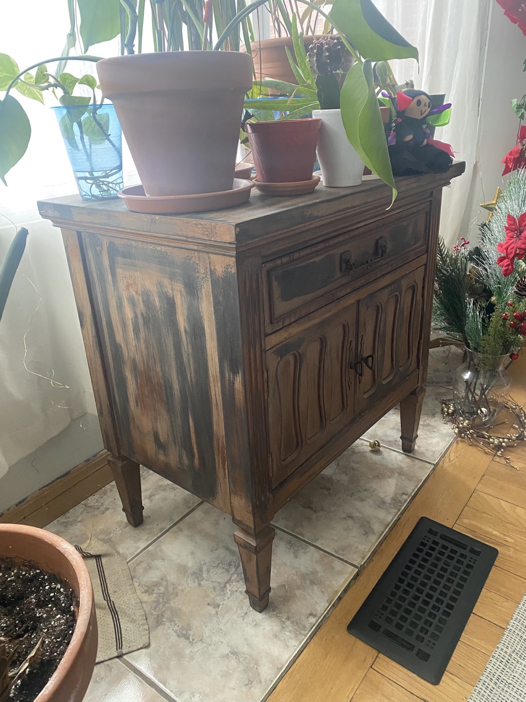 Vintage Wooden Cabinet - photo 2