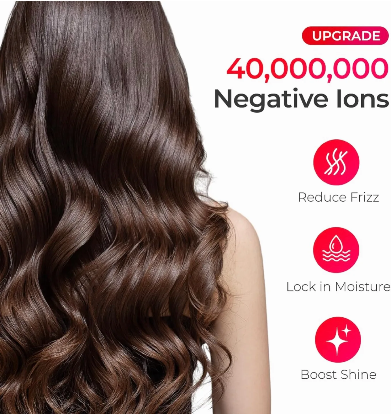 Automatic Rotating Curling Iron  for 1 inch - Pink image indicator(4)