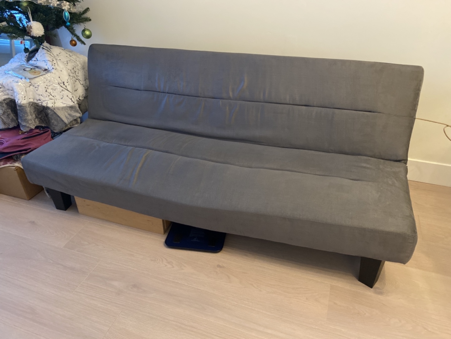 Grey Futon Sofa Bed #freecycle