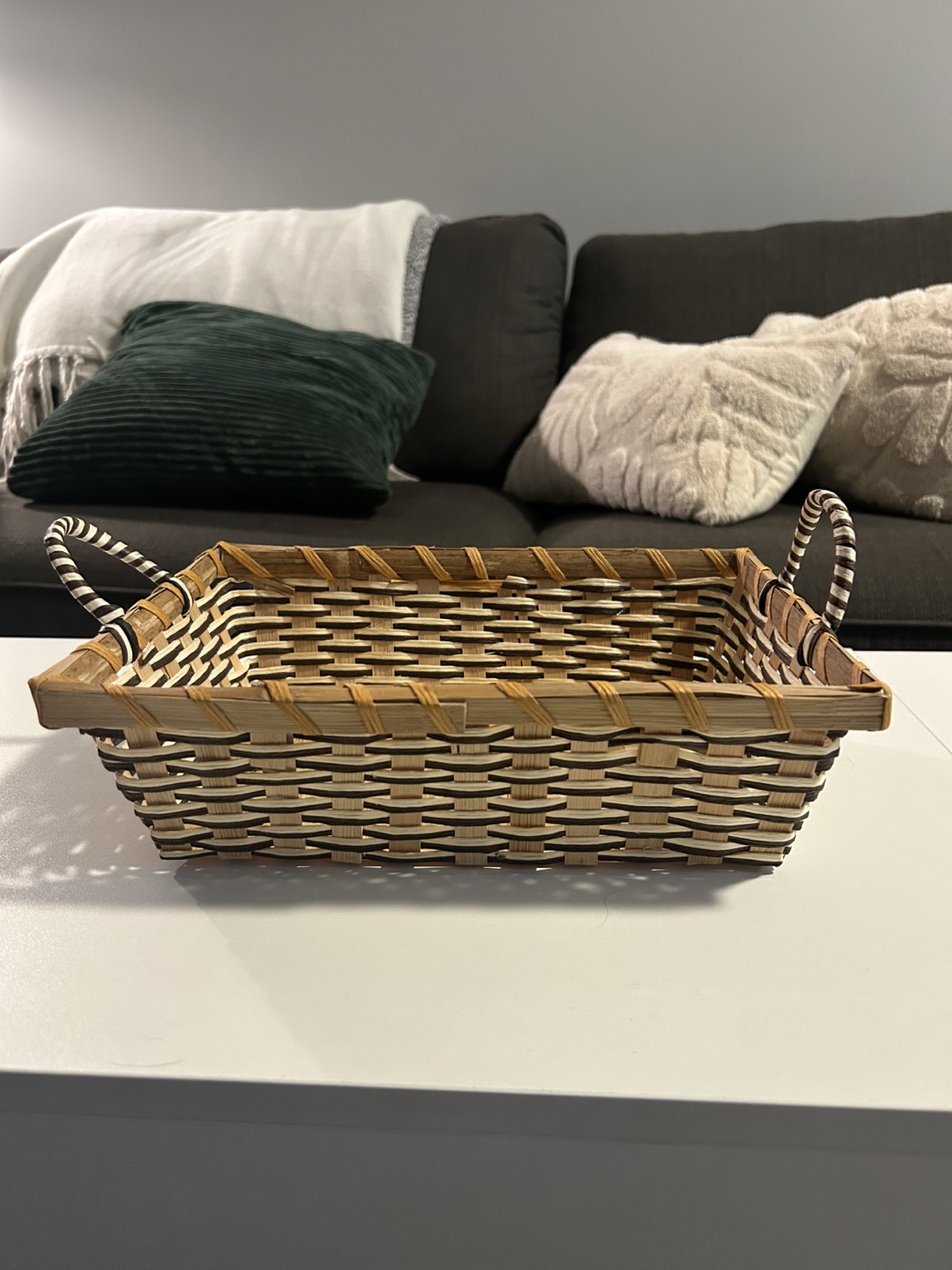 Woven Basket Tray