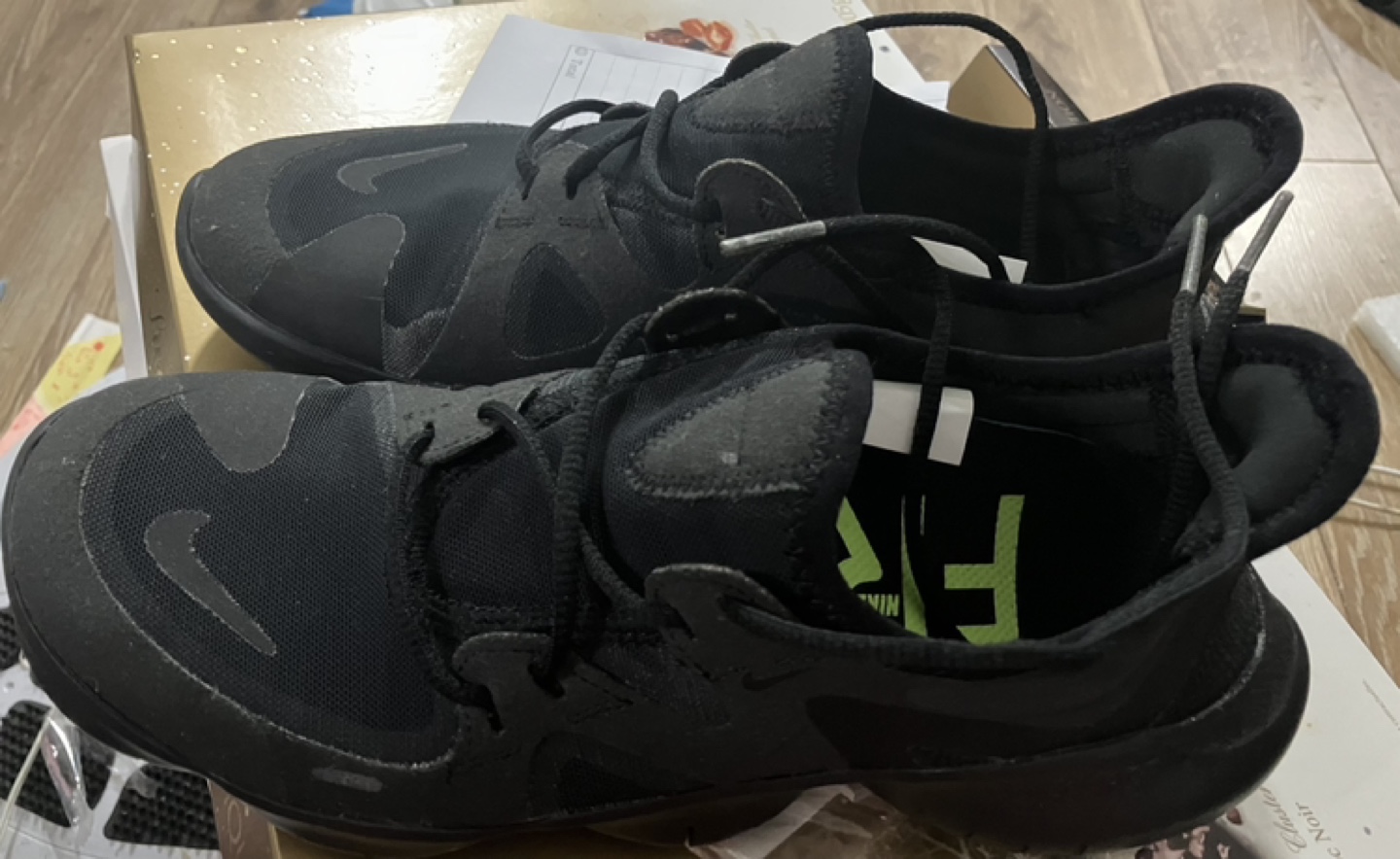 Nike Free Run Shoes - Black