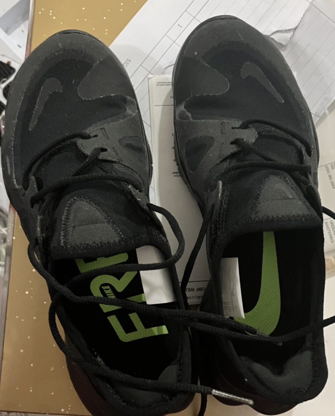 Nike Free Run Shoes - Black - photo 2