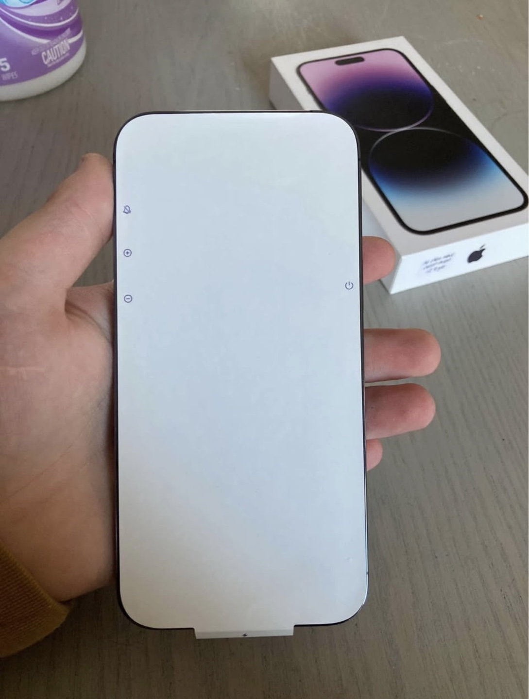 iPhone 14 Pro Max - 128GB - Deep Purple - Like New in Box - photo 5