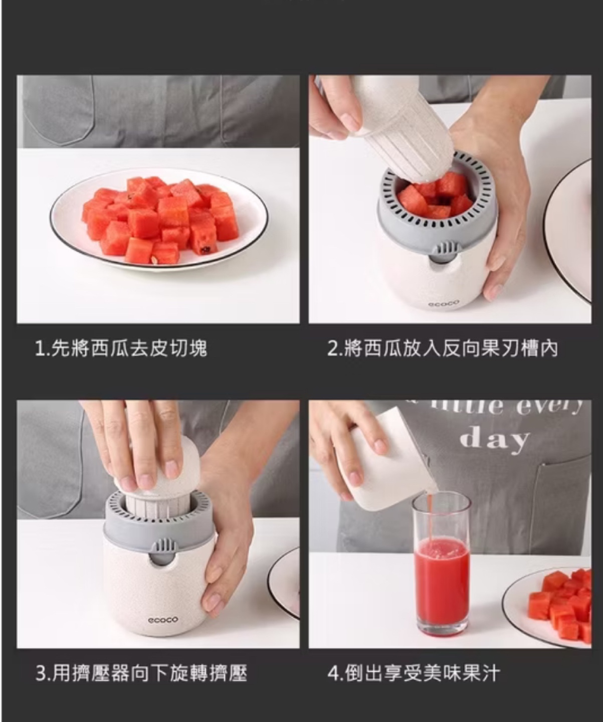 Ecoco Manual Citrus Juicer - photo 5