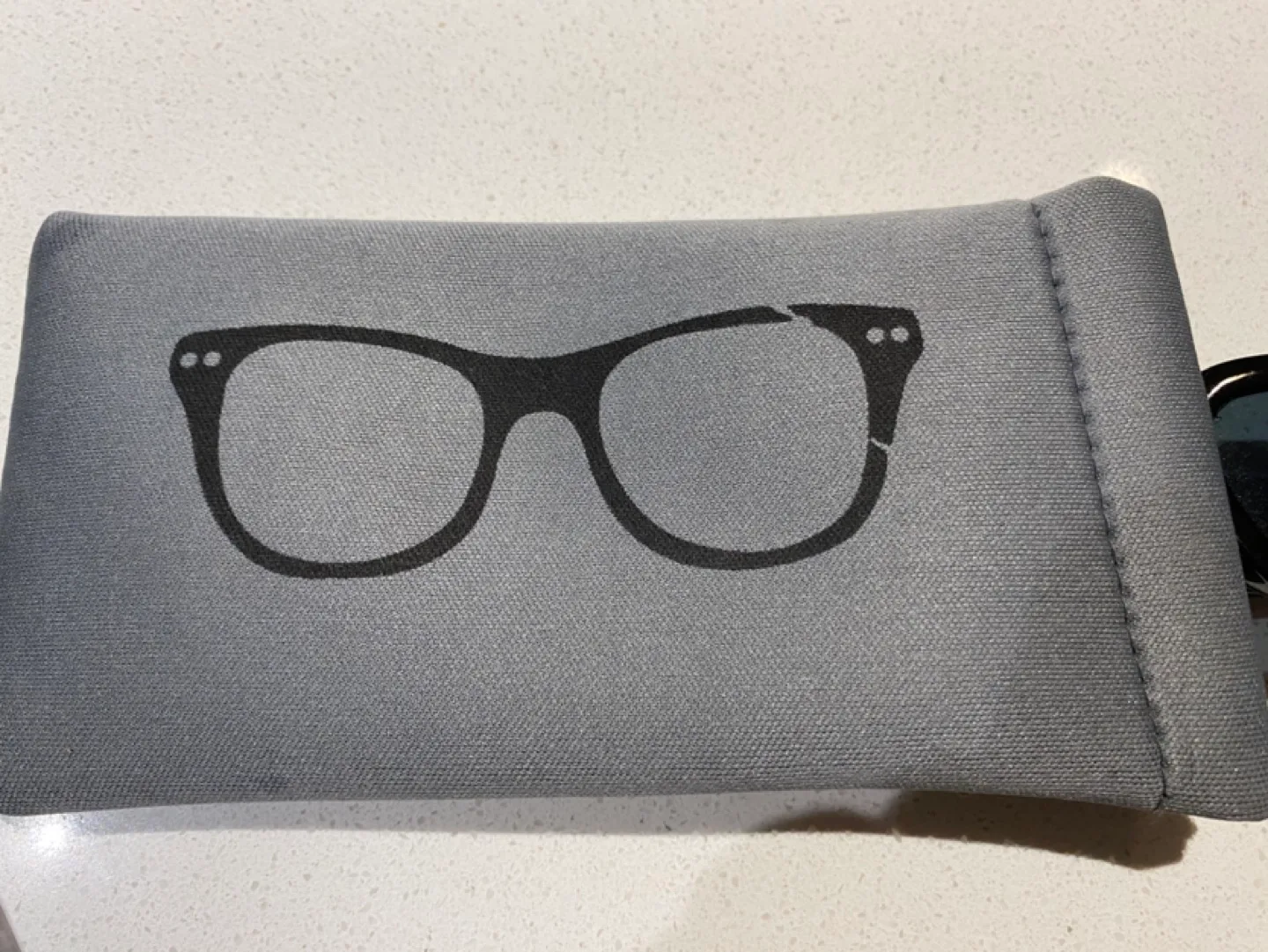 Black Sunglasses with Grey Case image indicator(2)