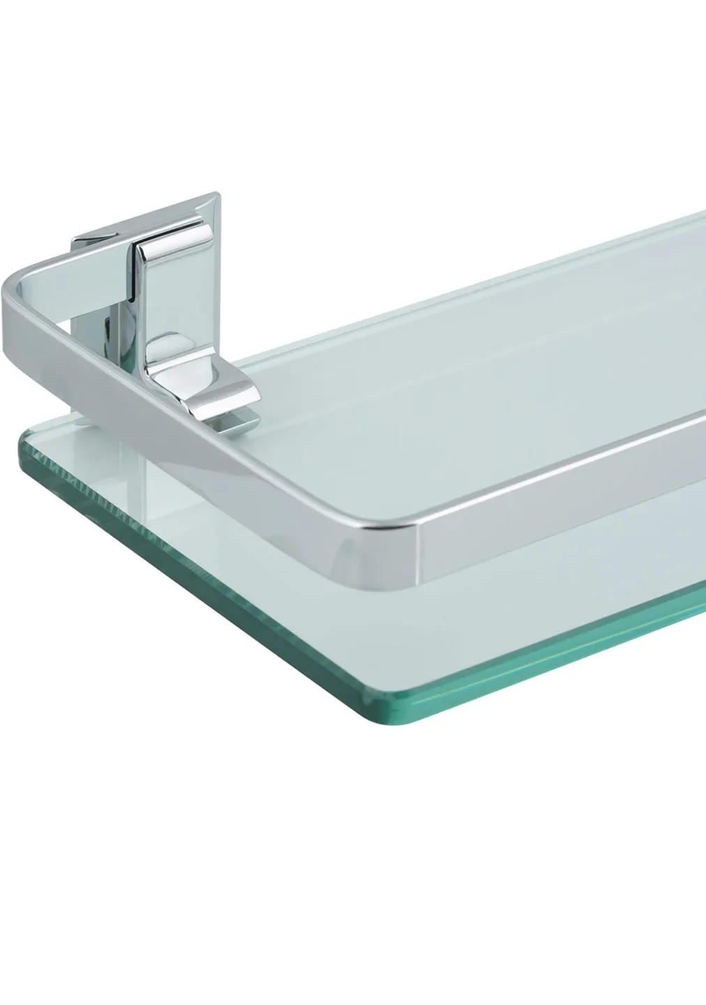 Glass Bathroom Shelf - Chrome Finish image indicator(5)
