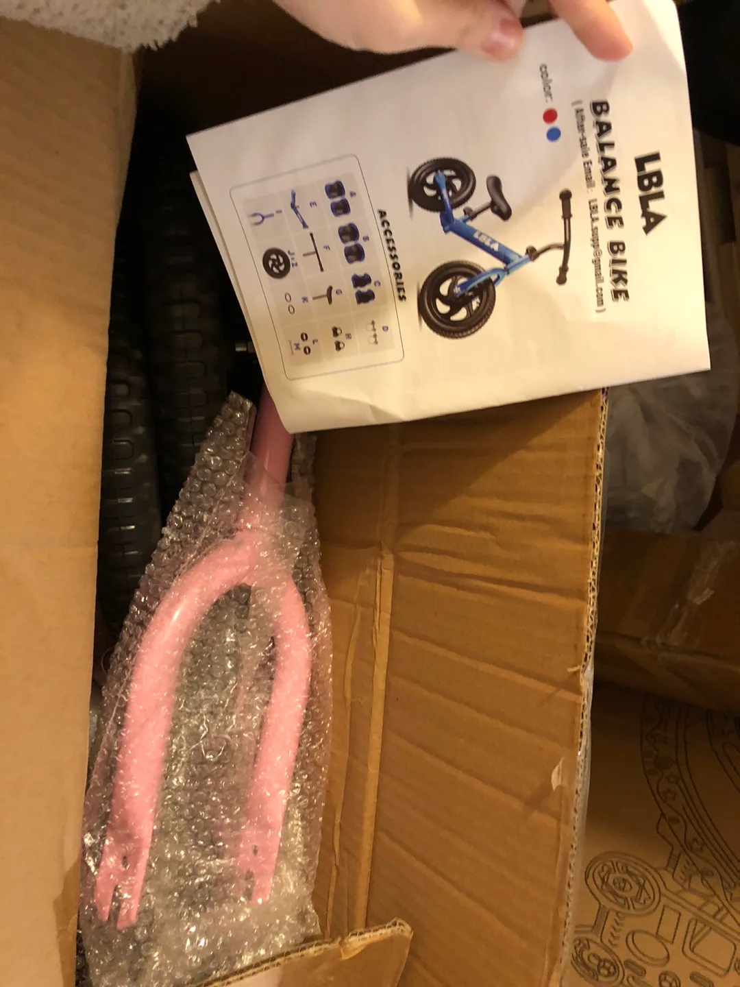 Kids Balance Bike, No Pedal Toddler Bike with Carbon Steel Frame image indicator(2)