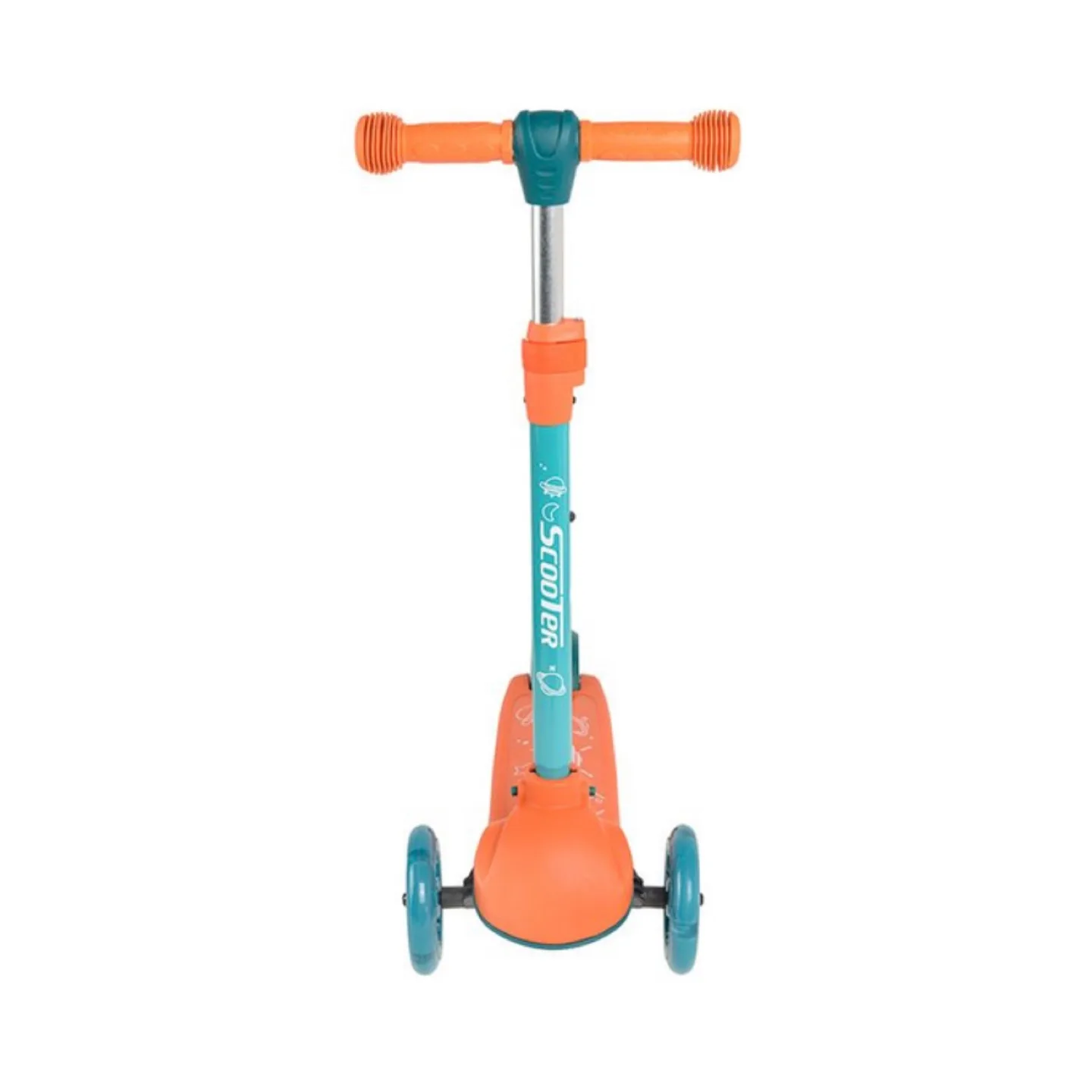Skate Scooter for Kids, 3 Wheel Kids Scooter with 3 Height image indicator(4)