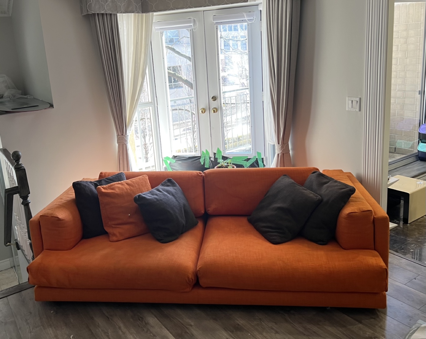 Orange Sofa - Modern Design (Living Divani)