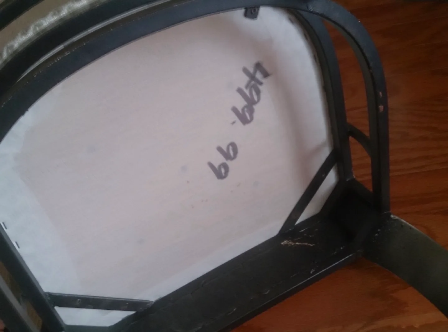 Solid, Wrought Iron Metal Armchair, Sidechair //Heavy image indicator(4)