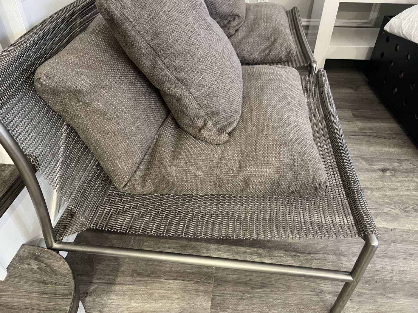 Metal Mesh Chairs with Cushions-Italian - photo 5