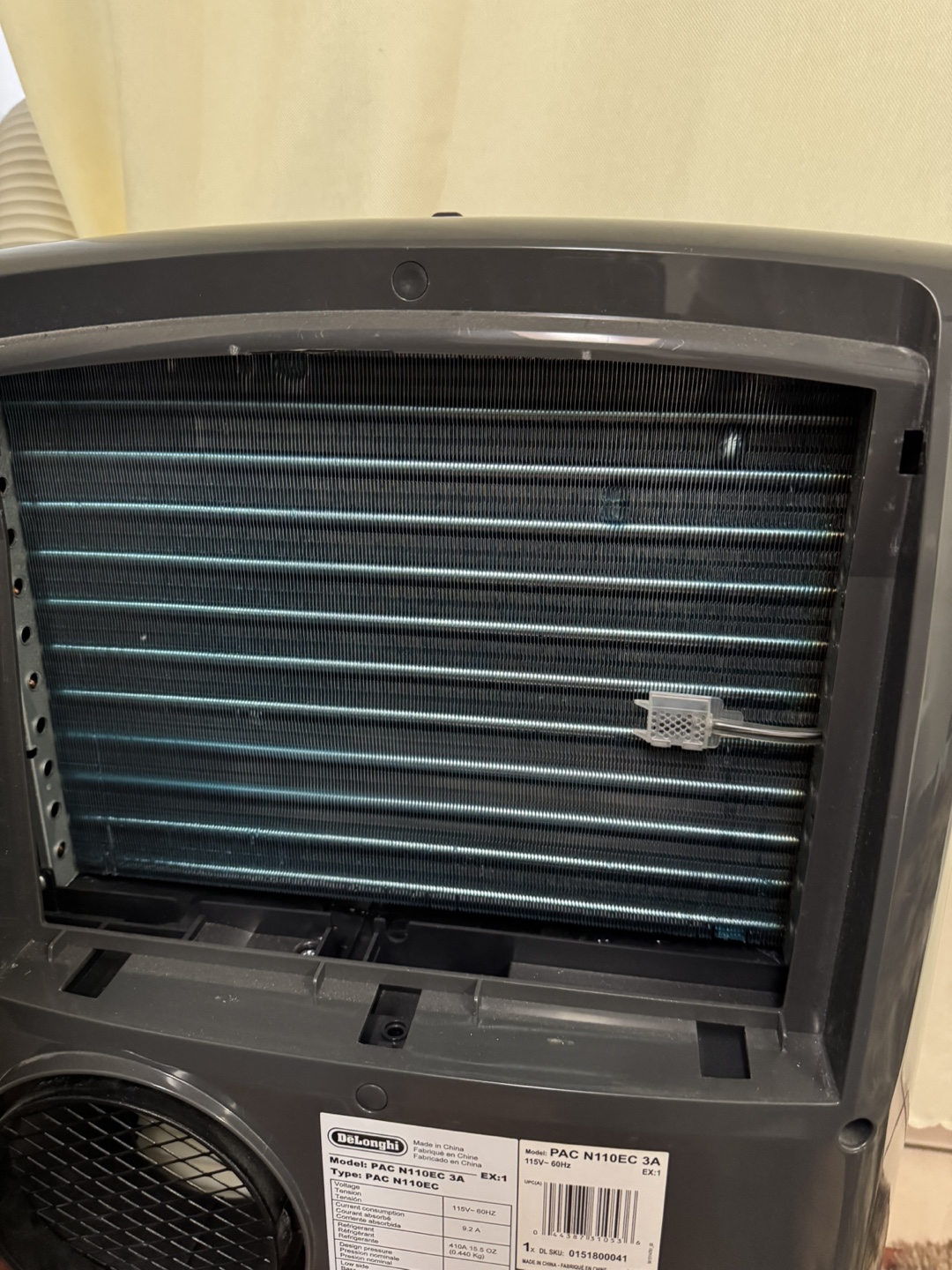 Delongi Portable AC | 11000 BTU | Almost New | PAC N110EC - photo 3