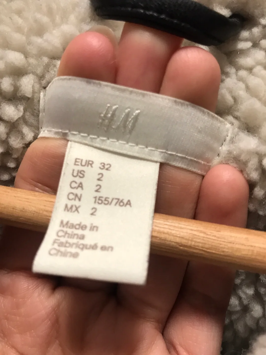 H&M Olive Green Aviator Jacket Size 2 image indicator(3)