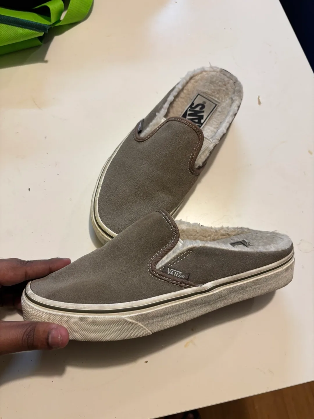 Vans Suede Slip-on Mule Shoes image indicator(2)
