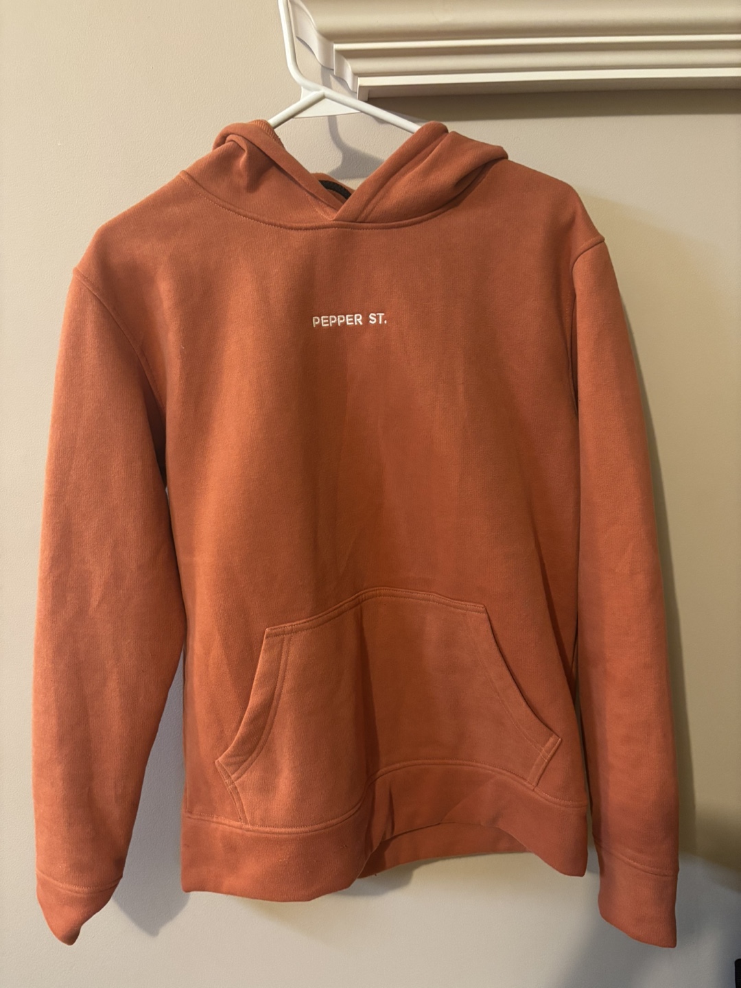 Pepper St. Burnt Orange Hoodie