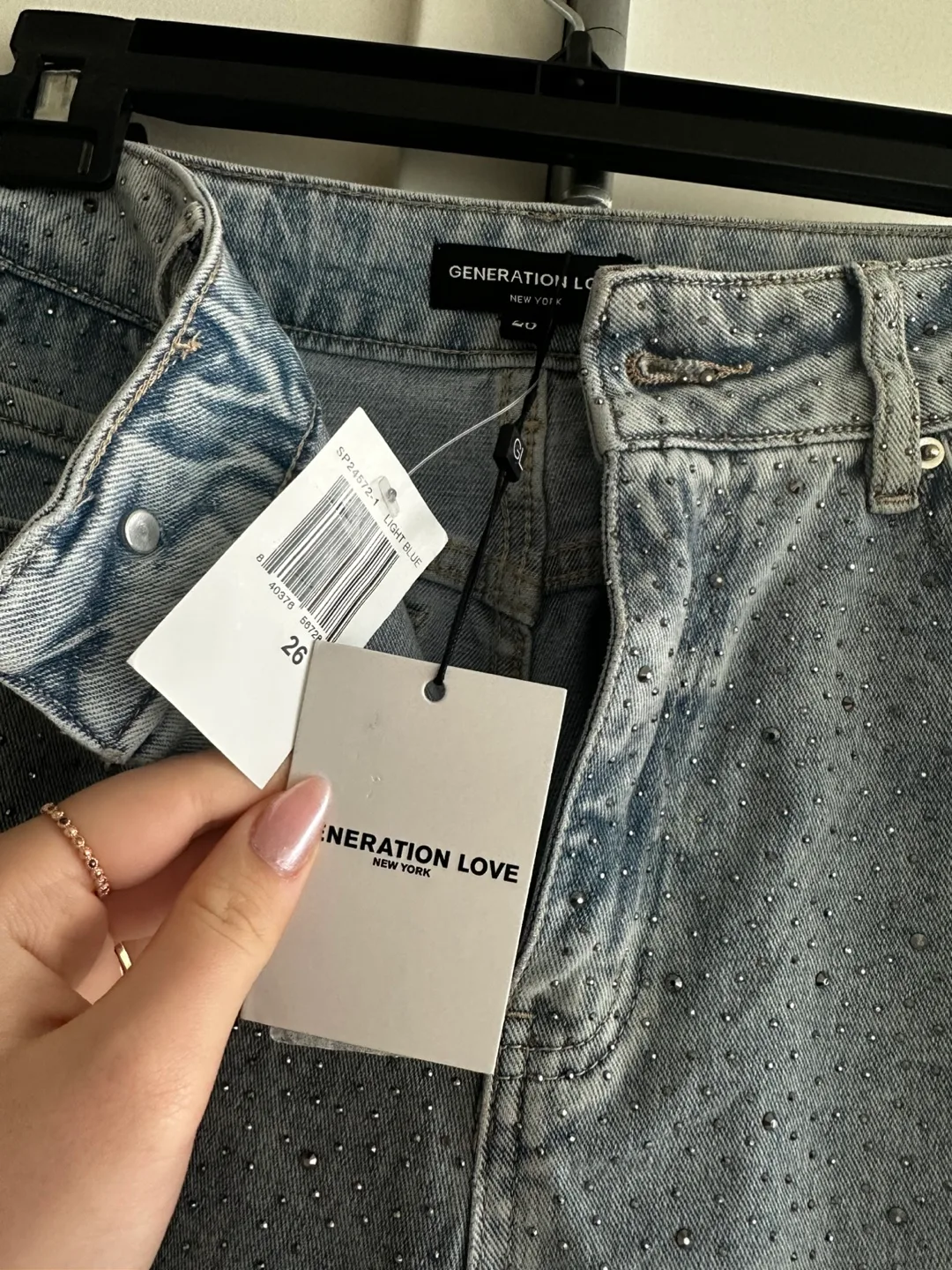 Generation Love Fantasia Rhinestone Jeans image indicator(3)