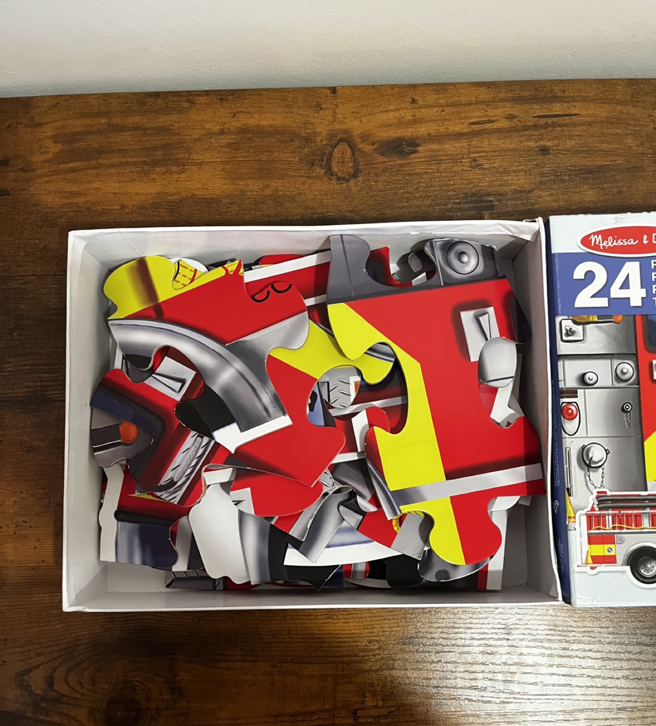 Melissa & Doug Firetruck Floor Puzzle - 24 Pieces - photo 2