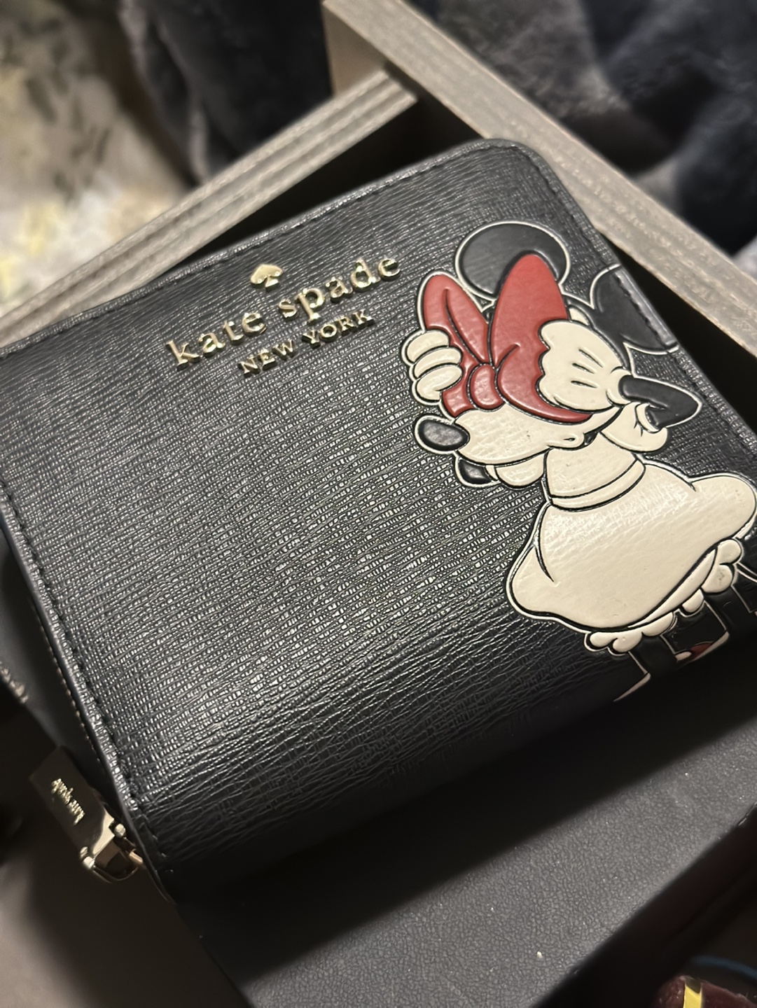 Kate Spade New York x Disney Minnie Mouse Compact Wallet