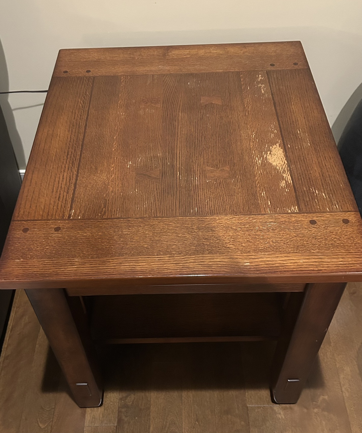 Mission Style Coffee Table and End Table Set - photo 4
