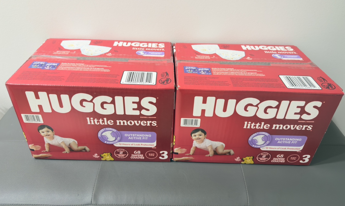 Bulk Huggies Diapers - Little Movers & Snug & Dry - photo 2